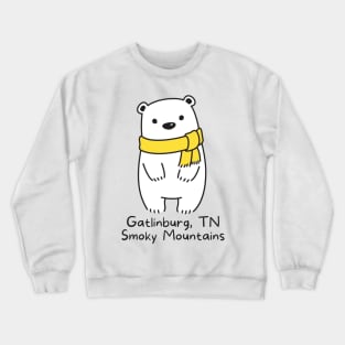 Gatlinburg, TN Smoky Mountains Bear Crewneck Sweatshirt